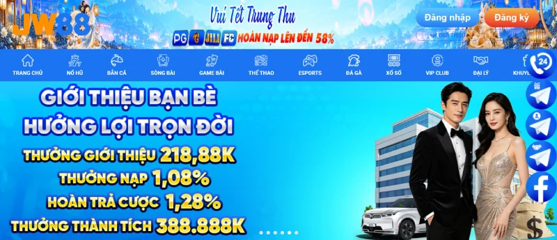 Review nhà cái JW88 tại thị trường Việt Nam